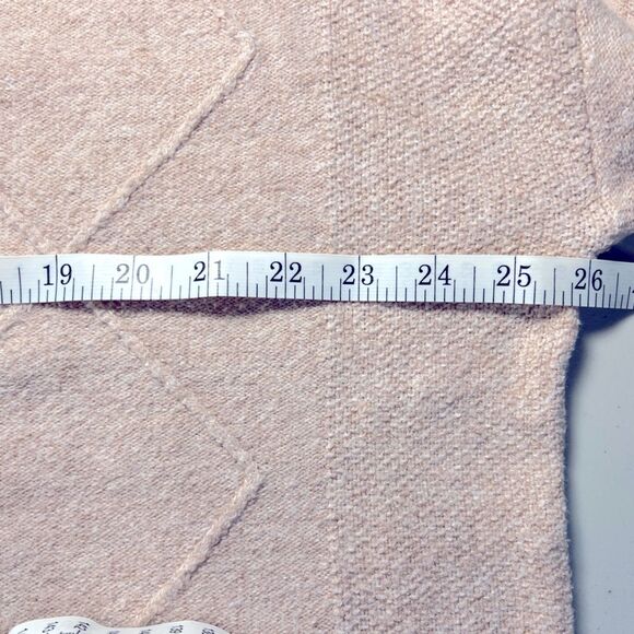 Chicos Crew Neck Long Sleeve Neutral Beige Sweater Chicos size 3 or XL - Picture 5 of 6